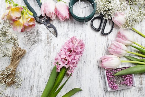 Beautiful flower arrangement from Blidworth florist