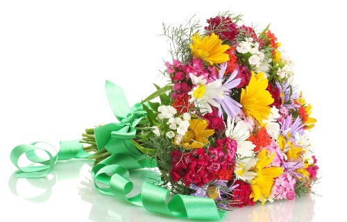 Beautiful bouquet arranged by Winterton florist