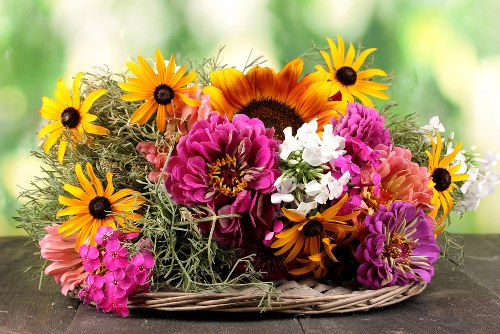 Beautiful bouquet of assorted flowers for delivery