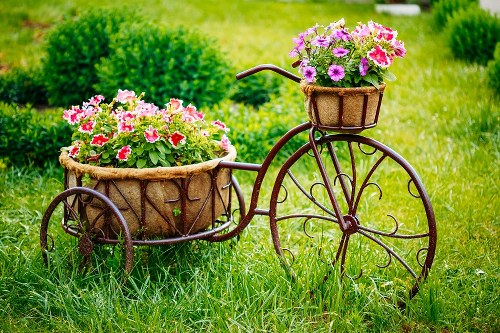 Fresh bouquet of assorted flowers