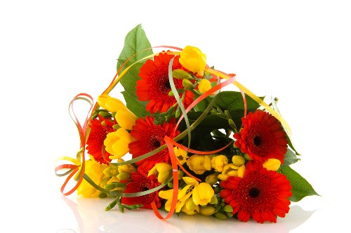Beautiful flower arrangement ready for delivery in Merton Park