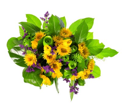 Beautiful bouquet arranged by a Sandwich florist