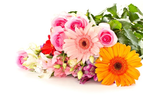 Fresh flower bouquet arranged for delivery in Lakenheath