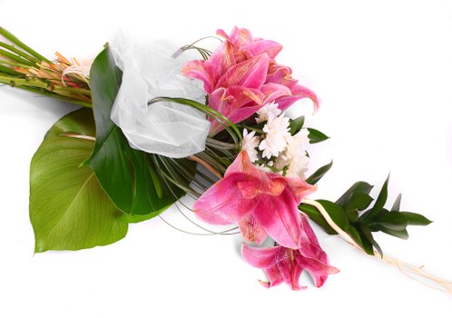 Fresh seasonal flowers ready for delivery in West Hampstead